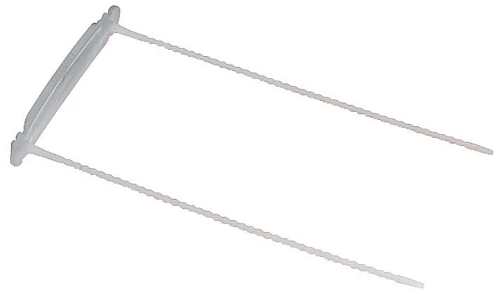 LEITZ relieur d'archives, incolore, 2 pièces, en plastique