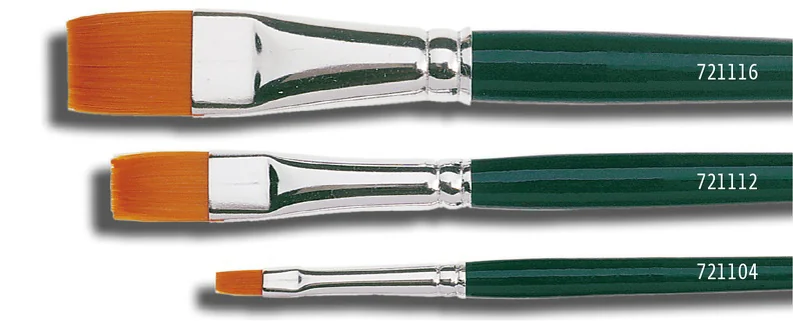 KREUL Pinceau Hobby Line BASIC, nylon, plat, N. 20