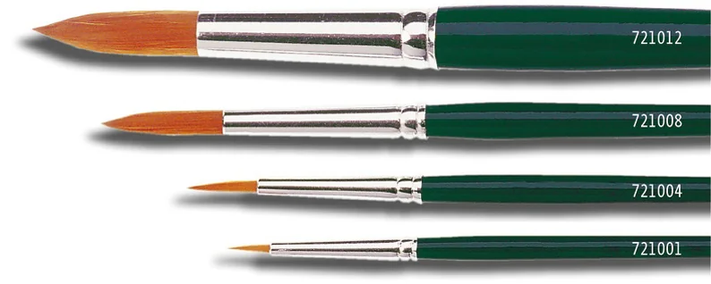 KREUL Pinceau Hobby Line BASIC, nylon, rond, N. 00