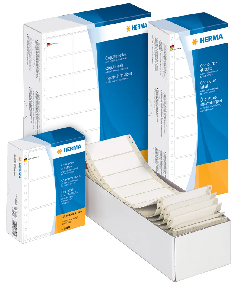 HERMA Etiquette informatique, en continu, 101,6 x 35,7 mm