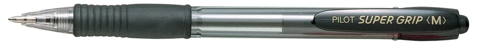 PILOT Stylo à bille rétractable SUPER GRIP M, bleu