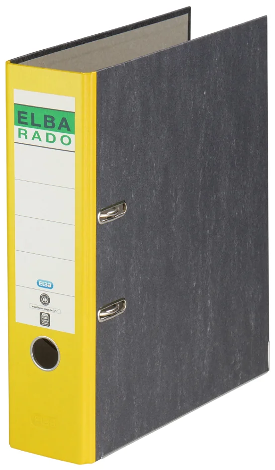 ELBA classeur rado papier marbré, largeur de dos: 50 mm,bleu
