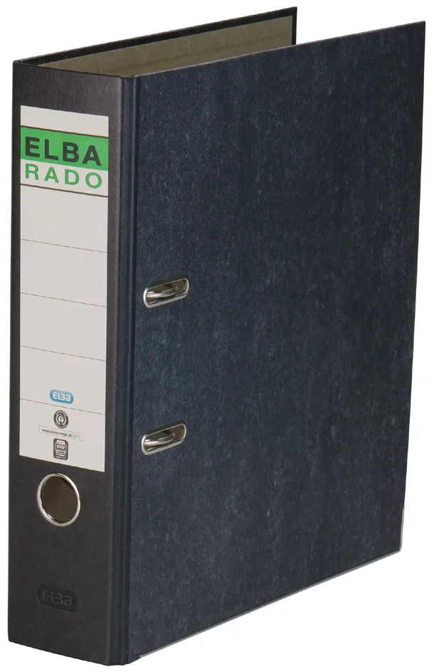 ELBA classeur rado papier marbré,largeur de dos: 80 mm,jaune Grand Paris Fournitures ELBA classeur rado papier marbré,largeur de dos: 80 mm,jaune – Image 4