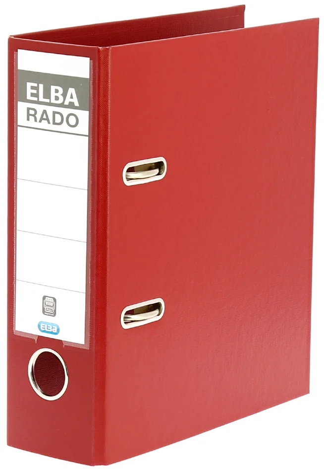 ELBA classeur rado plast, format A5 paysage, dos: 75 mm Grand Paris Fournitures ELBA classeur rado plast, format A5 paysage, dos: 75 mm – Image 4