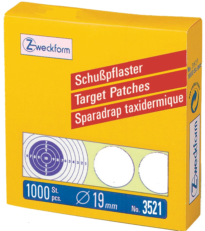 AVERY Zweckform Pastille pour cible de tir, noir