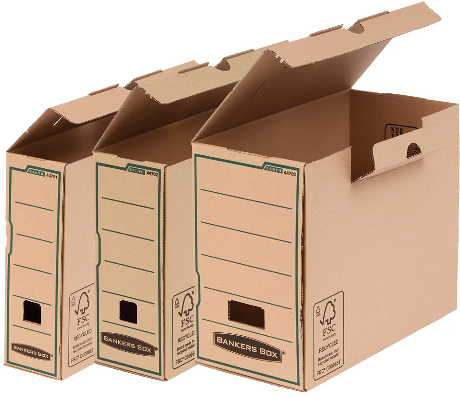 Fellowes Boîte archives R-Kive EARTH, (L)100 mm, marron