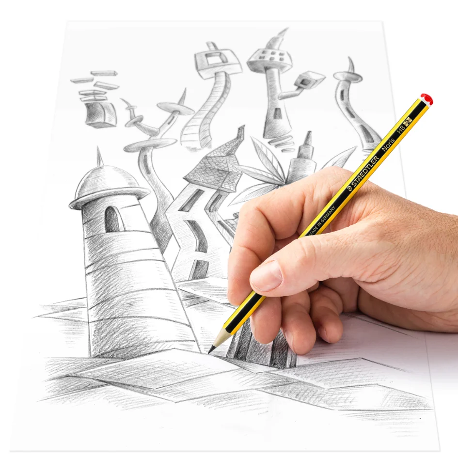 STAEDTLER Crayon Noris, hexagonal, degré de dureté: B