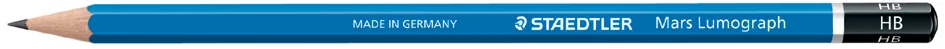 STAEDTLER Crayon Mars Lumograph, degré de dureté: F