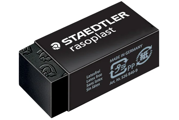 STAEDTLER Gomme plastique rasoplast 526 B30, blanc Grand Paris Fournitures STAEDTLER Gomme plastique rasoplast 526 B30, blanc – Image 2