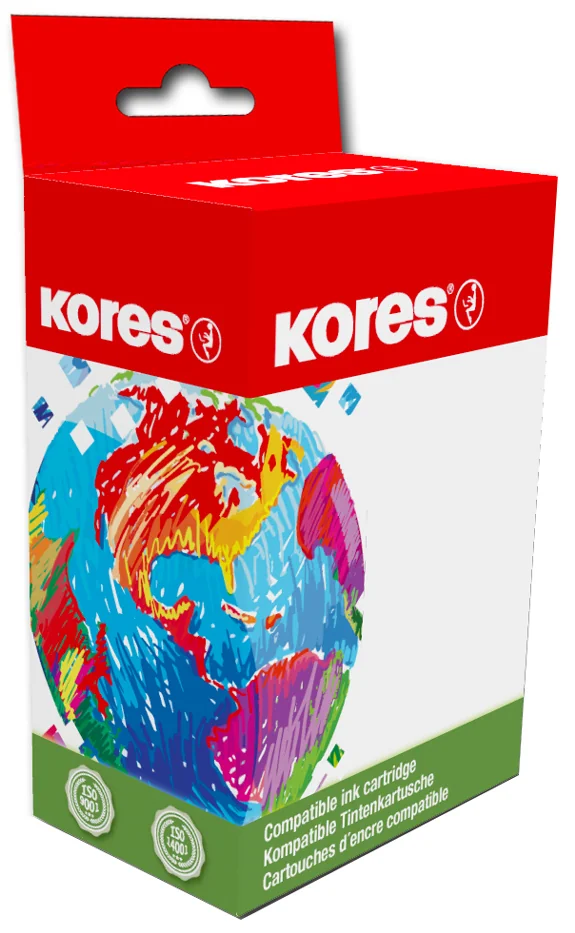Kores Cartouche rechargée G1517MC remplace Canon CL-541XL