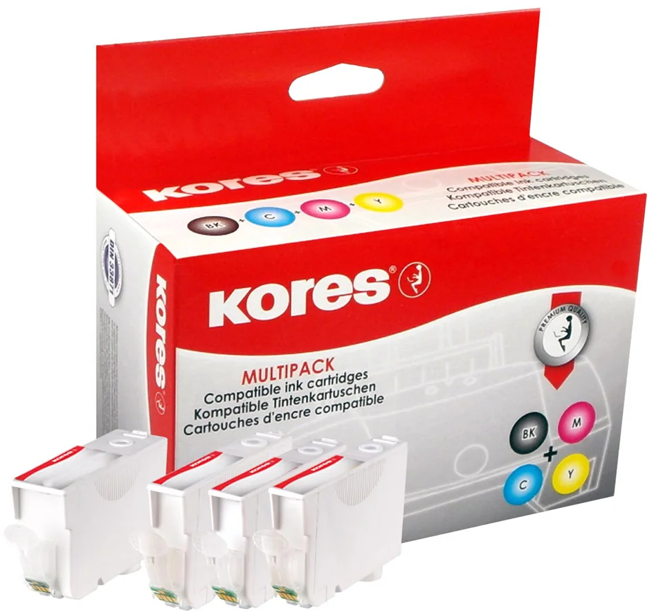 Kores MultiPack encre G1507KIT remplace Canon PGI-520BK/