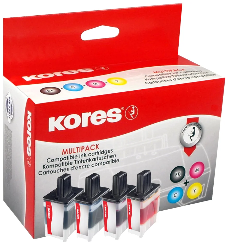 Kores Multi-Pack encre G1529 remplace brother LC-223