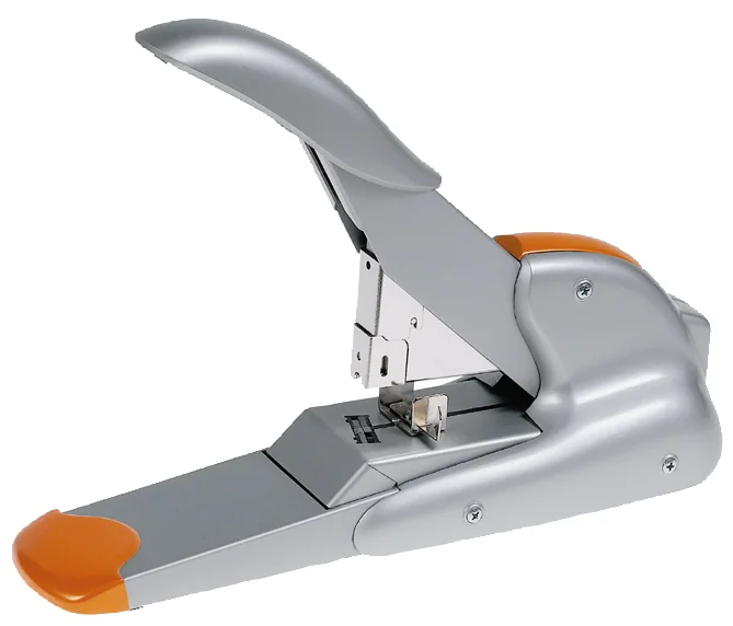 Rapid Agrafeuse grande capacité Supreme DUAX, gris / orange