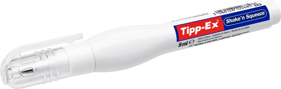 Tipp-Ex Correcteur Shake'n Squeeze, 8 ml, blanc