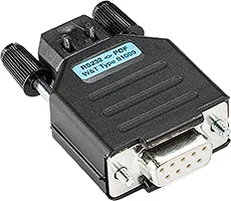 W&T Convertisseur d'interface RS232 9 Pôles fiche femelle-