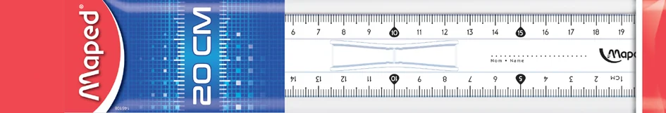 Maped Règle plate Start 146, 200 mm, en plastique