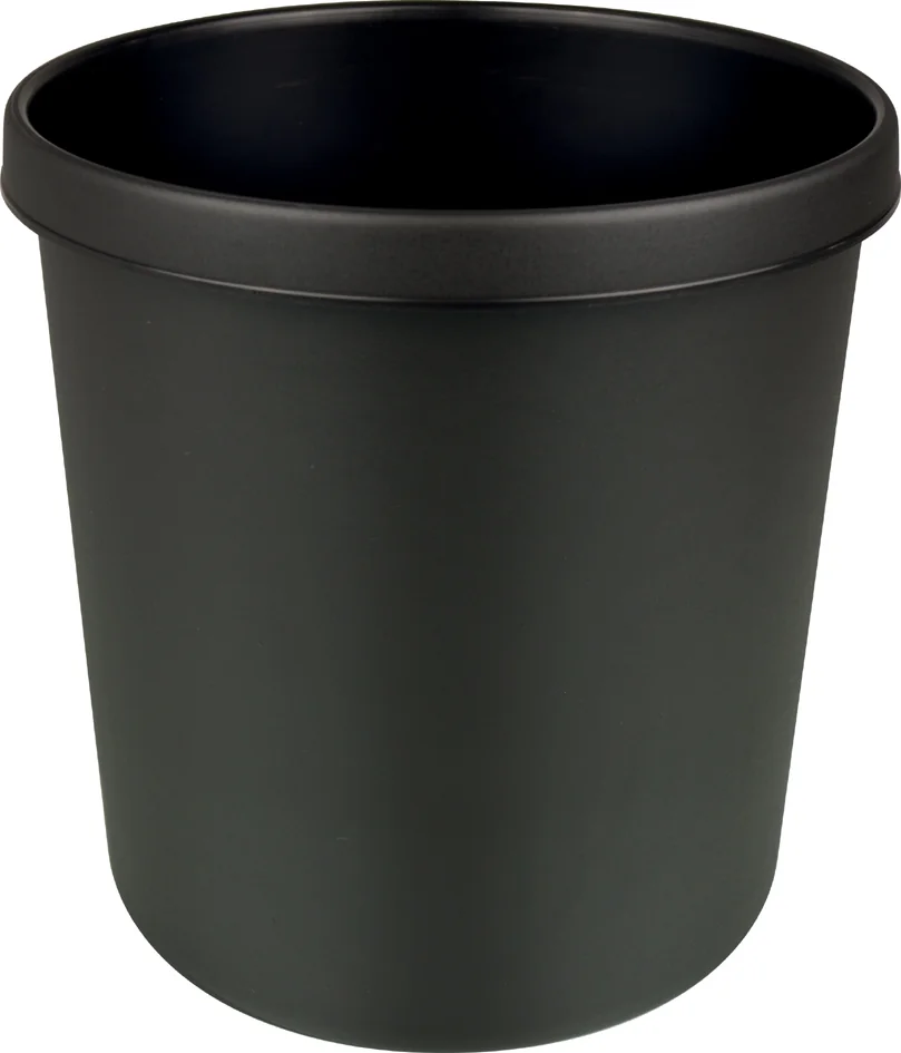 swirl Sac poubelle, avec bande de fixation, 35 litres, noir