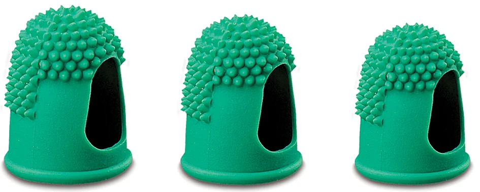 Läufer Doigtier, taille 4, diamètre: 19 mm, vert