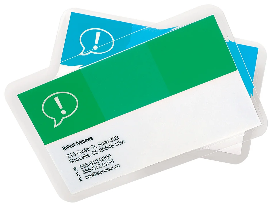 GBC Pochette de plastification CardPouch, 67x98,5 mm