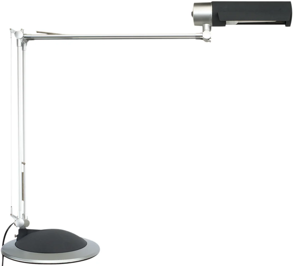 MAUL Lampe de bureau à LED MAULoffice, argent/anthracite