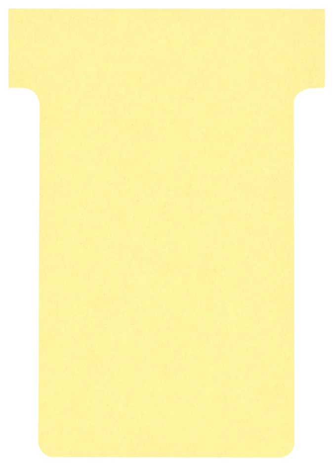 nobo Fiche T, indice 1 / 28 mm, 170 g/m2, jaune Grand Paris Fournitures nobo Fiche T, indice 1 / 28 mm, 170 g/m2, jaune – Image 3