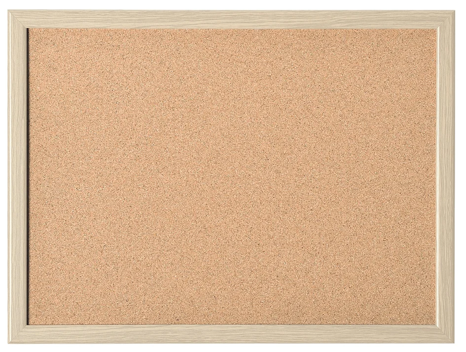 magnetoplan Tableau en liège avec cadre en bois, (l)1.000 x