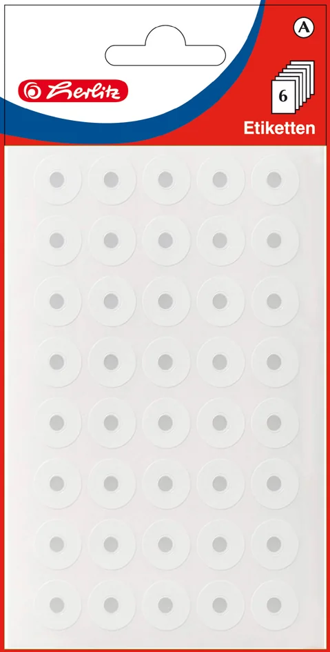 herlitz Oeillets de renforcement 13 mm, blanc