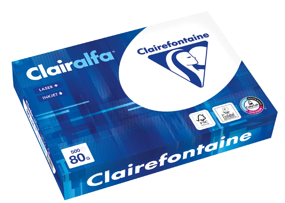 Clairefontaine Papier multifonction, A4, extra blanc