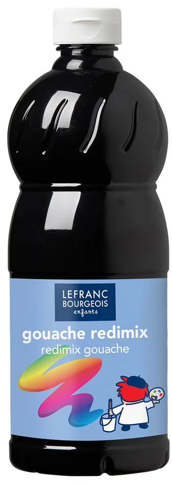LEFRANC BOURGEOIS Gouache liquide 1.000 ml, rouge vermillon