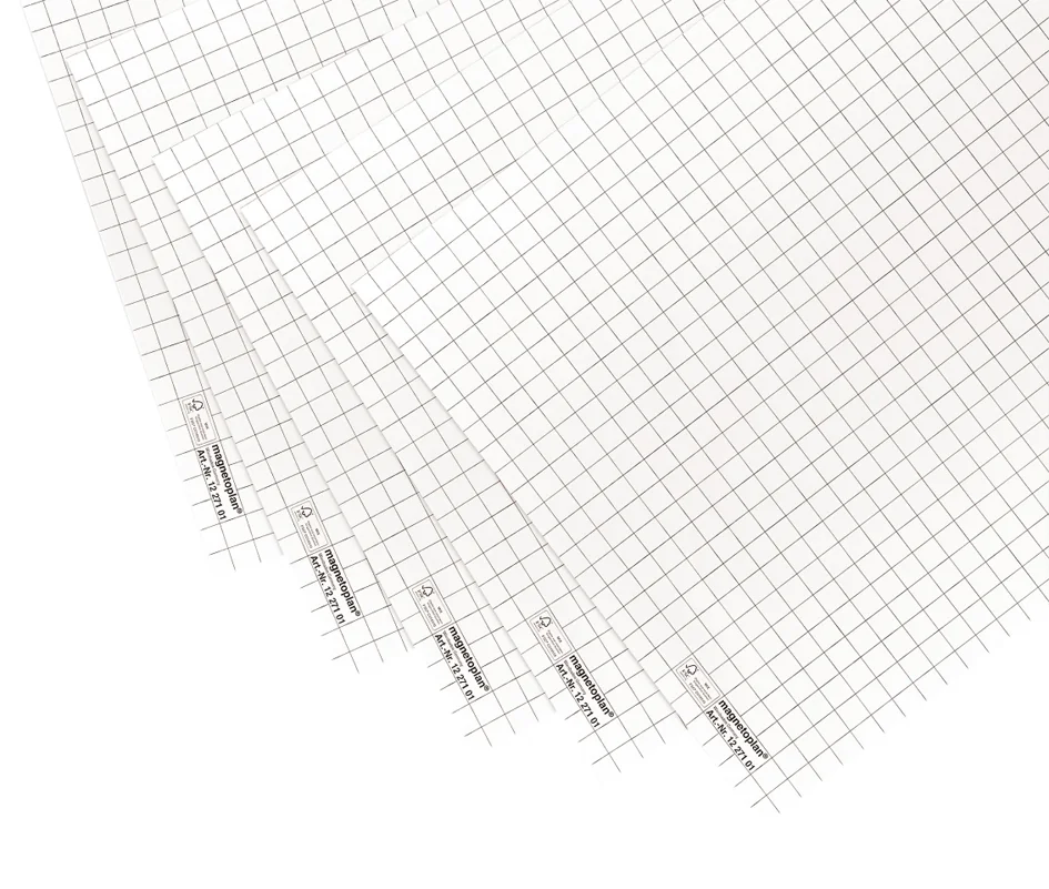 magnetoplan Bloc papier pour chevalet de conférence, enroulé