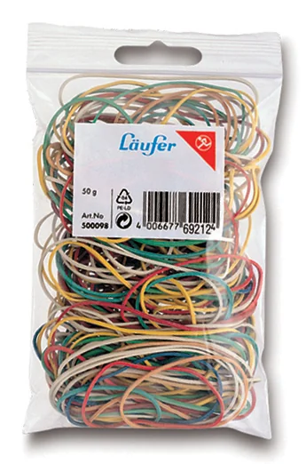 Läufer Bracelets élastiques RONDELLA en sachet, assorti,10 g