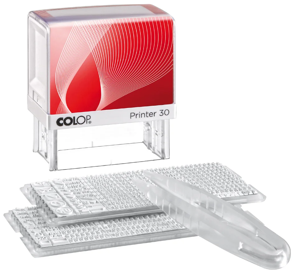 COLOP Tampon à faire soi-même Printer 30/2 Set, français