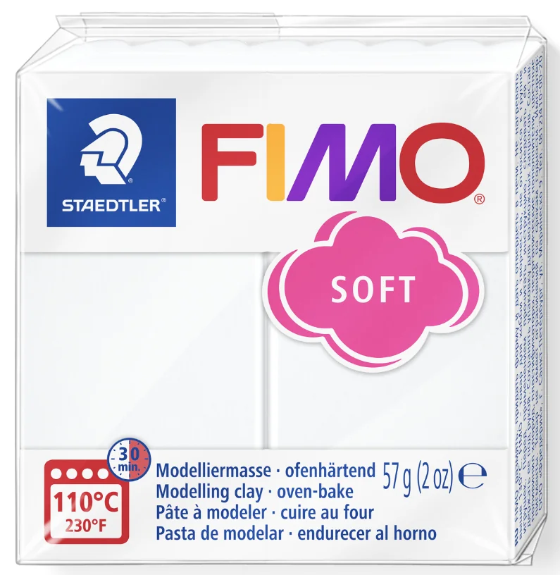 FIMO Pâte à modeler SOFT, à cuire, 57 g, lavande