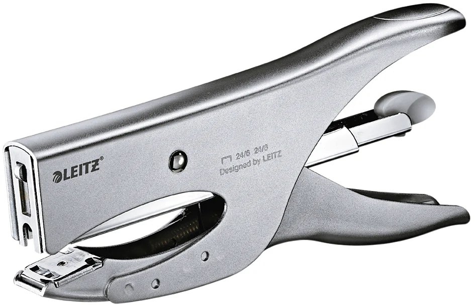 LEITZ Pince agrafeuse 5549, capacité: 40 feuilles,argent mat