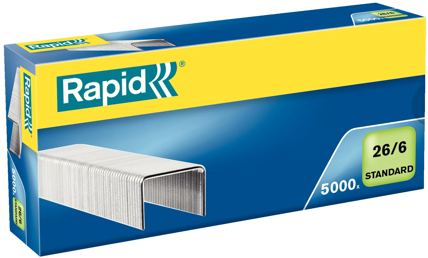 Rapid Agrafes Standard 26/6, galvanisé