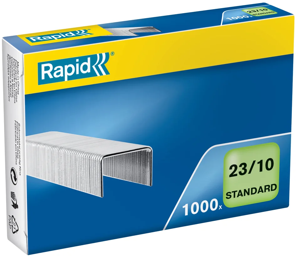 Rapid Agrafes Standard No. 10, galvanisé Grand Paris Fournitures Rapid Agrafes Standard No. 10, galvanisé – Image 3