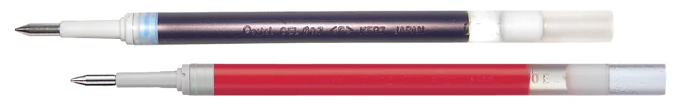 Pentel Recharge pour stylo roller à encre à gel KFR7, bleu
