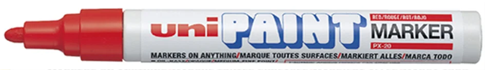 uni-ball Marqueur permanent PAINT PX20, blanc