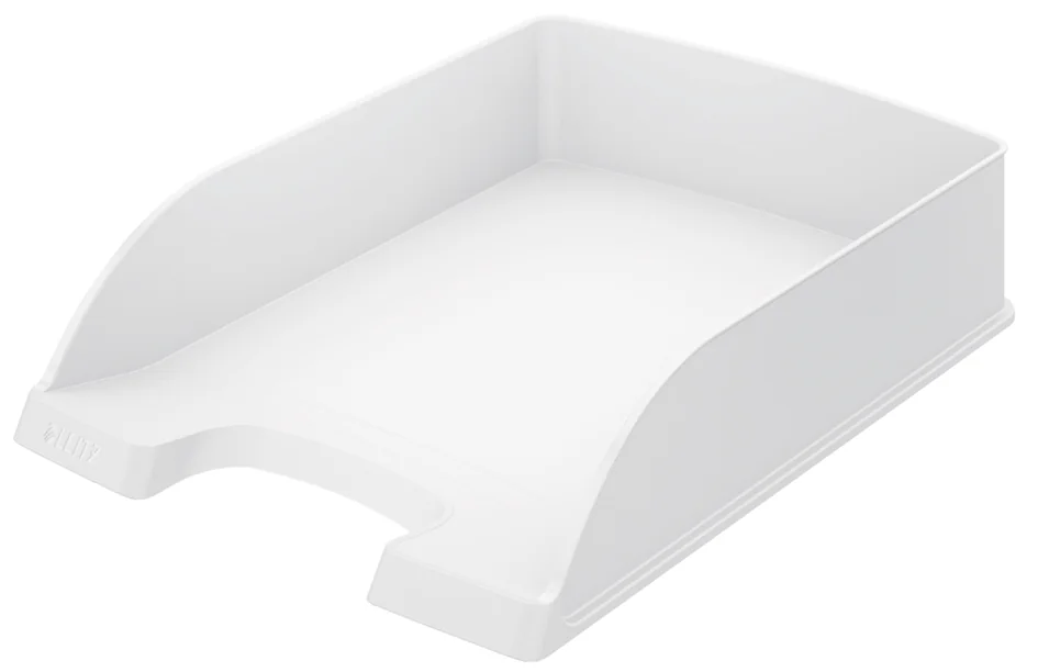 LEITZ Corbeille à courrier Plus Standard, A4, rouge