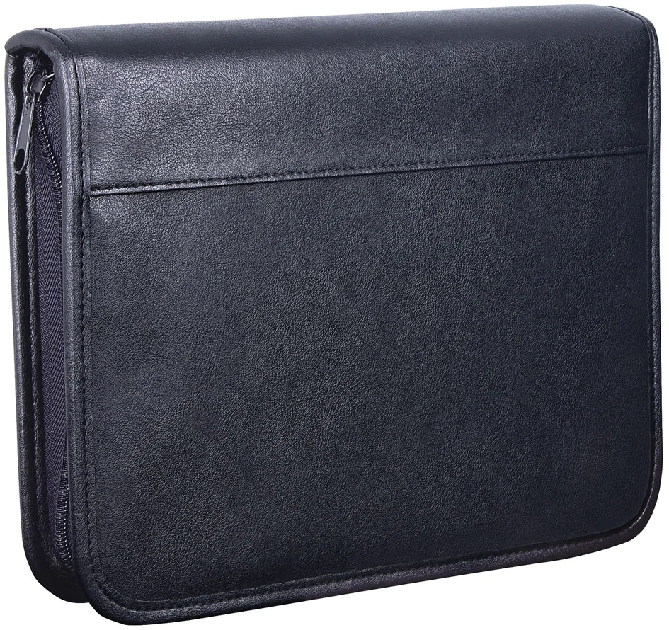 WEDO Porte-documents, A5, en similicuir, noir