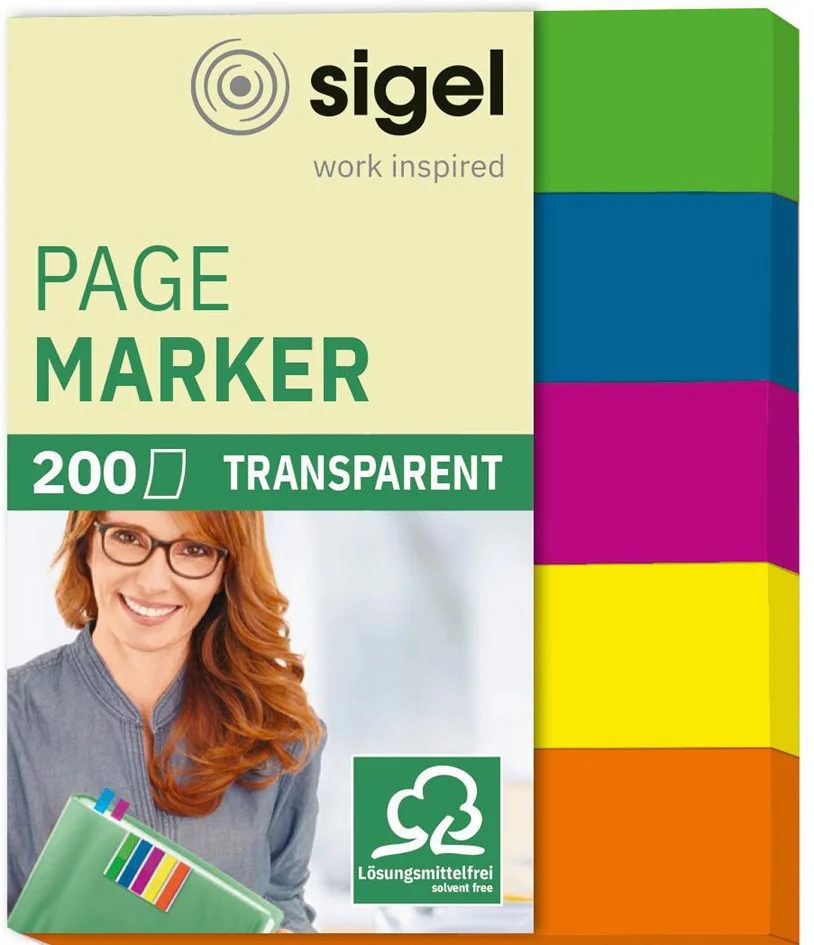 sigel Marque-page repositionnable Mix micro & mini