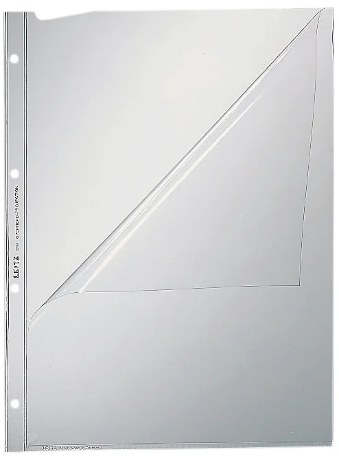 LEITZ Pochette perforée de présentation, A4, PVC, 0,08 mm