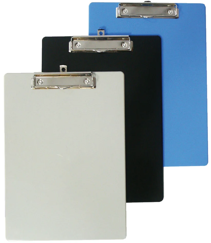 MAUL Porte-bloc en plastique, A4, bleu, avec pince