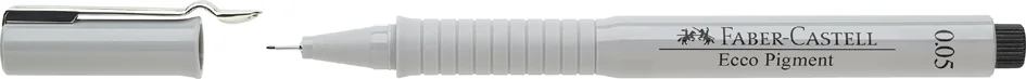 FABER-CASTELL Stylo feutre ECCO PIGMENT 0,1 mm, noir