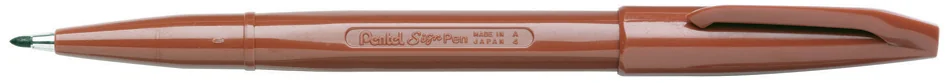 PentelArts Stylo feutre Sign Pen S520, gris argenté Grand Paris Fournitures PentelArts Stylo feutre Sign Pen S520, gris argenté – Image 6