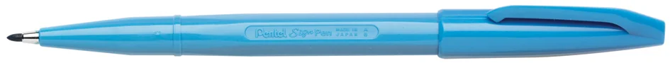 PentelArts Stylo feutre Sign Pen S520, gris argenté Grand Paris Fournitures PentelArts Stylo feutre Sign Pen S520, gris argenté – Image 11