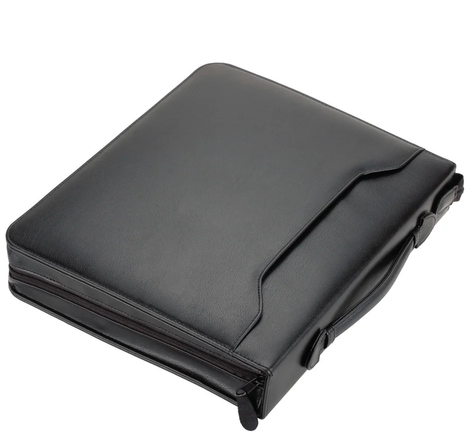 Alassio Serviette classeur 'RIMINI', A4, similicuir, noir Grand Paris Fournitures Alassio Serviette classeur 'RIMINI', A4, similicuir, noir – Image 3