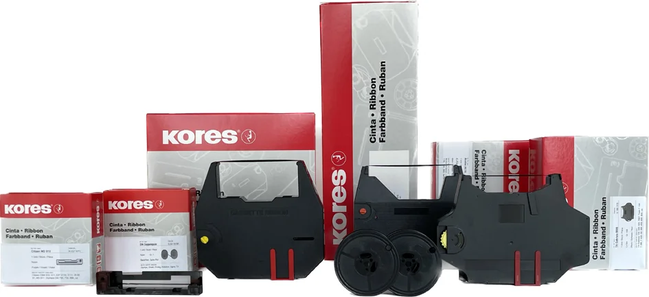 Kores Ruban encreur pour EPSON ERC 07/09/HX 20, violet