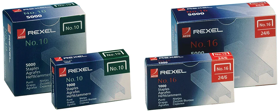 Rexel Agrafes nr. 25, contenu: 1.500 pièces, galvanisé