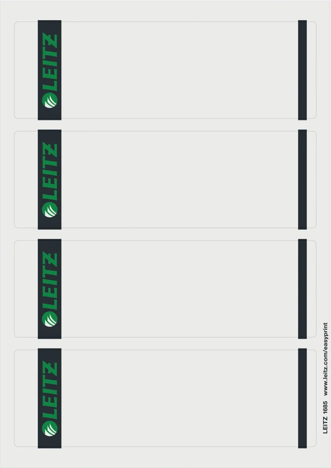 LEITZ Etiquette pour dos de classeur, 61 x 192 mm, vert Grand Paris Fournitures LEITZ Etiquette pour dos de classeur, 61 x 192 mm, vert – Image 5